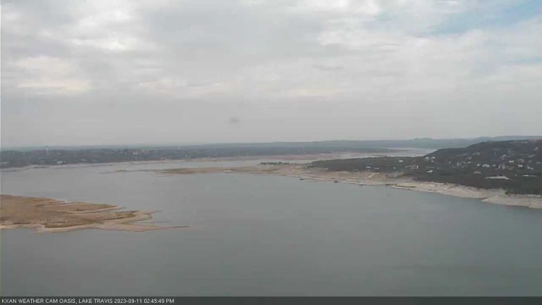 Lake Travis webcam, September 11, 2023 2:45 PM CT
