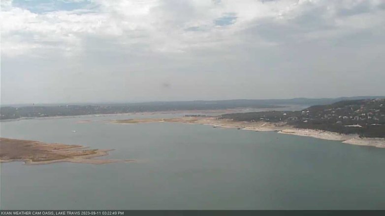 Lake Travis webcam, September 11, 2023 3:25 PM CT