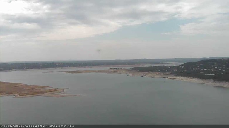 Lake Travis webcam, September 11, 2023 3:45 PM CT