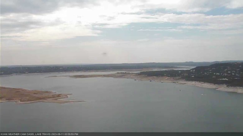 Lake Travis webcam, September 11, 2023 4:00 PM CT