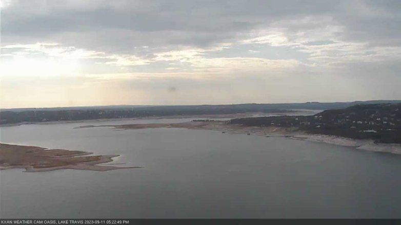 Lake Travis webcam, September 11, 2023 5:25 PM CT