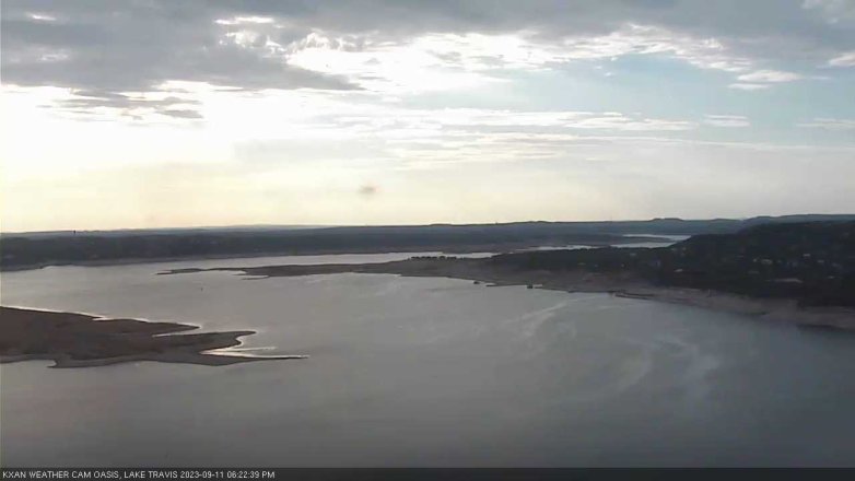 Lake Travis webcam, September 11, 2023 6:25 PM CT