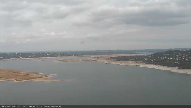 Lake Travis webcam, September 12, 2023 10:00 AM CT