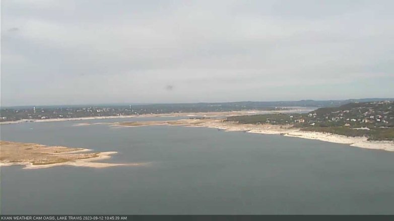 Lake Travis webcam, September 12, 2023 10:45 AM CT