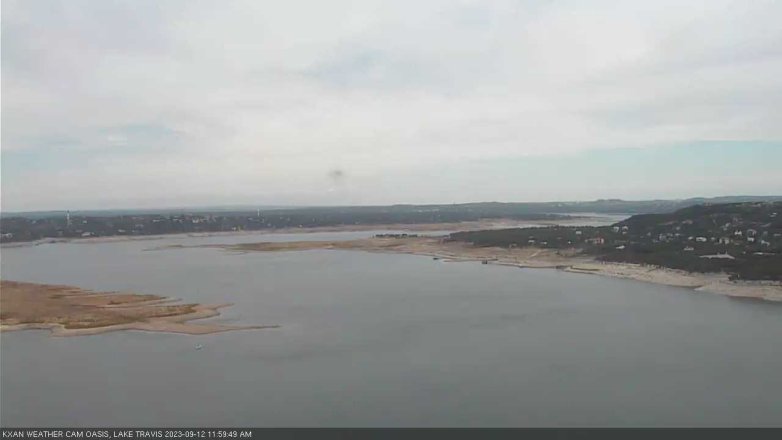 Lake Travis webcam, September 12, 2023 12:00 PM CT