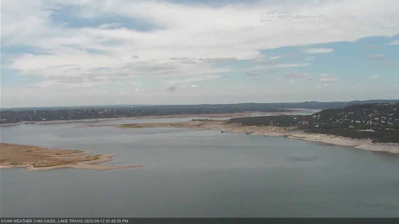 Lake Travis webcam, September 12, 2023 1:45 PM CT