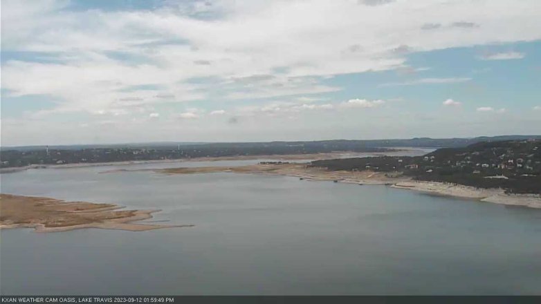 Lake Travis webcam, September 12, 2023 2:00 PM CT