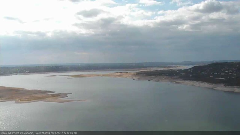 Lake Travis webcam, September 12, 2023 4:25 PM CT