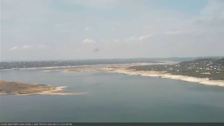 Lake Travis webcam, September 13, 2023 12:25 PM CT