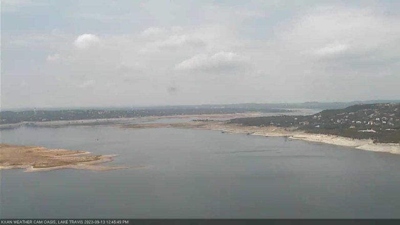 Lake Travis webcam, September 13, 2023 12:45 PM CT