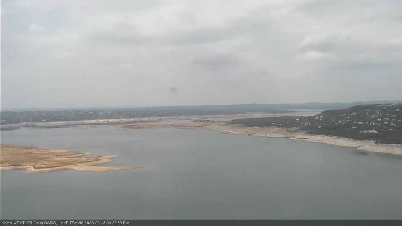 Lake Travis webcam, September 13, 2023 1:25 PM CT