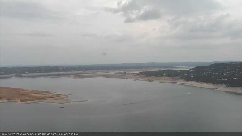 Lake Travis webcam, September 13, 2023 2:25 PM CT