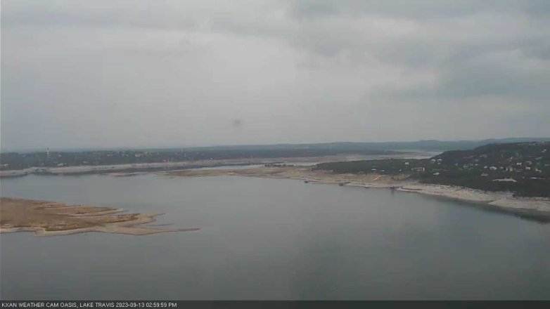 Lake Travis webcam, September 13, 2023 3:00 PM CT