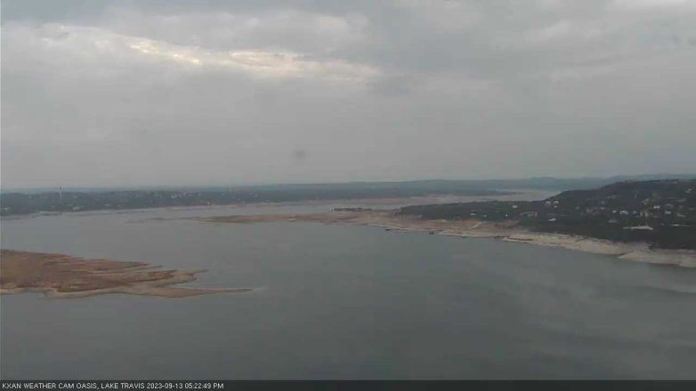 Lake Travis webcam, September 13, 2023 5:25 PM CT