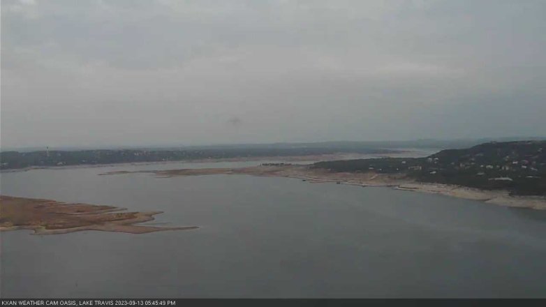 Lake Travis webcam, September 13, 2023 5:45 PM CT