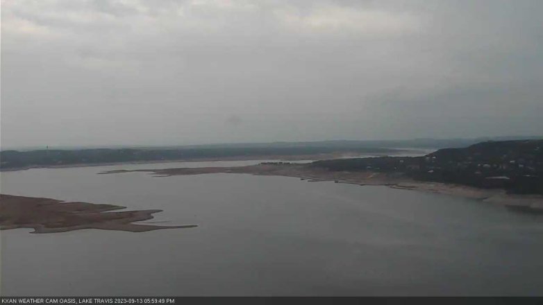 Lake Travis webcam, September 13, 2023 6:00 PM CT