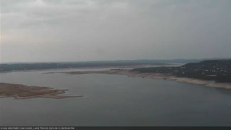 Lake Travis webcam, September 13, 2023 7:00 PM CT