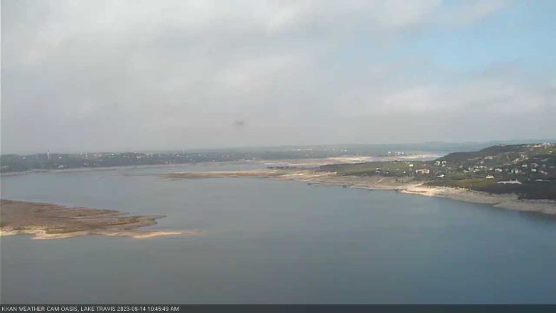 Lake Travis webcam, September 14, 2023 10:45 AM CT