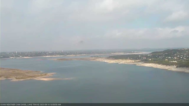 Lake Travis webcam, September 14, 2023 11:00 AM CT