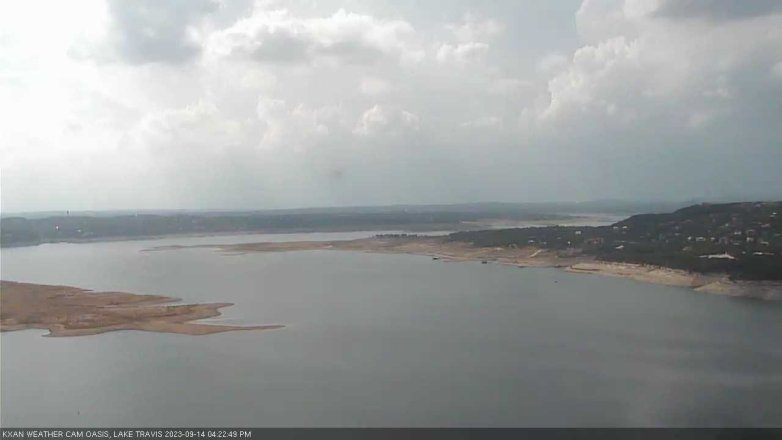 Lake Travis webcam, September 14, 2023 4:25 PM CT