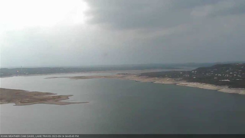 Lake Travis webcam, September 14, 2023 4:45 PM CT