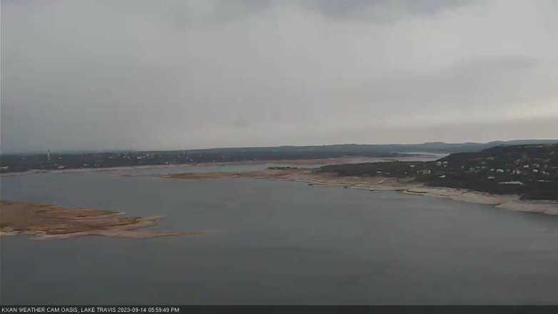 Lake Travis webcam, September 14, 2023 6:00 PM CT