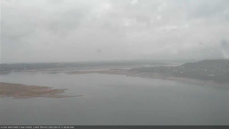 Lake Travis webcam, September 15, 2023 11:45 AM CT