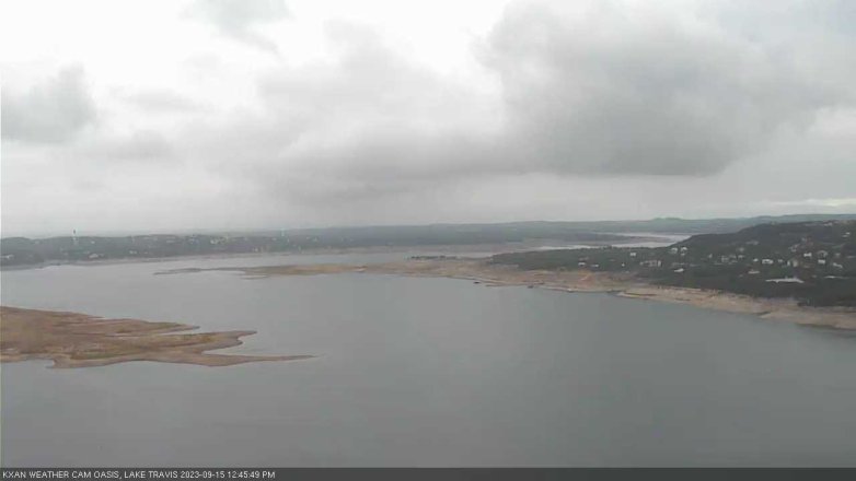Lake Travis webcam, September 15, 2023 12:45 PM CT