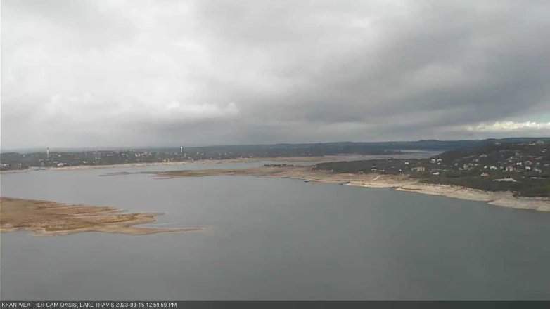 Lake Travis webcam, September 15, 2023 1:00 PM CT