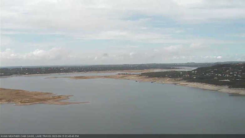 Lake Travis webcam, September 15, 2023 1:45 PM CT