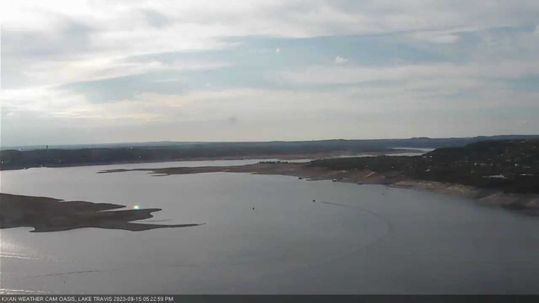 Lake Travis webcam, September 15, 2023 5:25 PM CT
