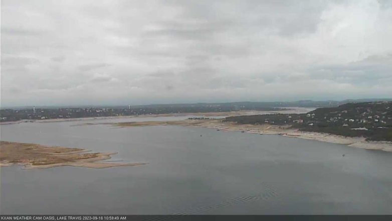 Lake Travis webcam, September 16, 2023 11:00 AM CT