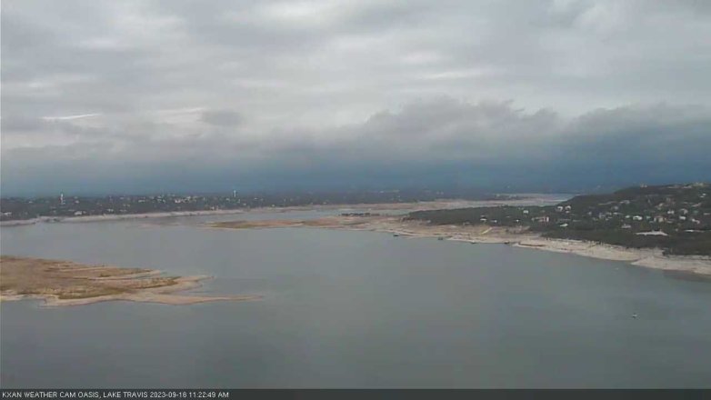 Lake Travis webcam, September 16, 2023 11:25 AM CT