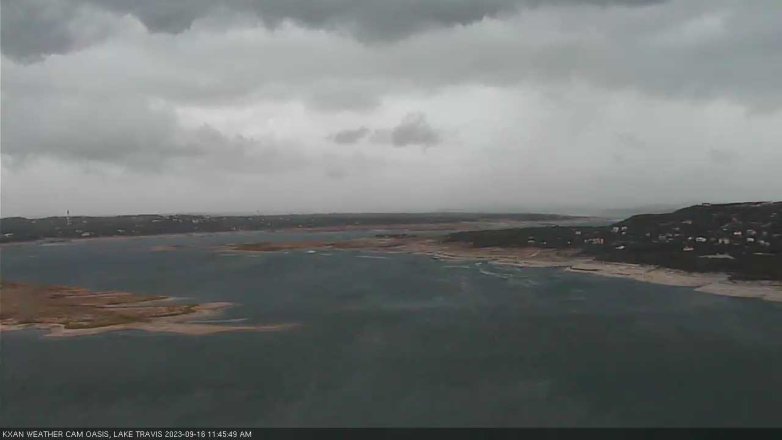Lake Travis webcam, September 16, 2023 11:45 AM CT