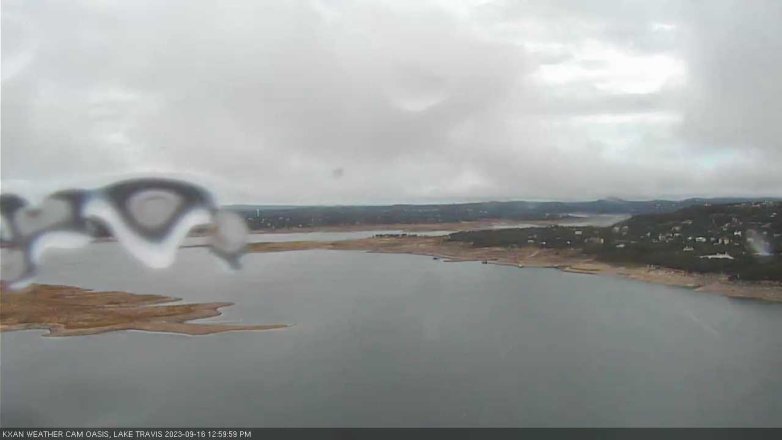 Lake Travis webcam, September 16, 2023 1:00 PM CT