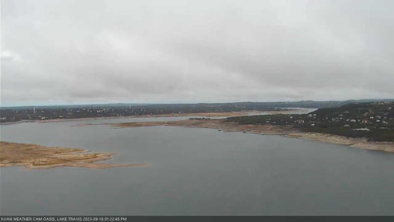 Lake Travis webcam, September 16, 2023 1:25 PM CT