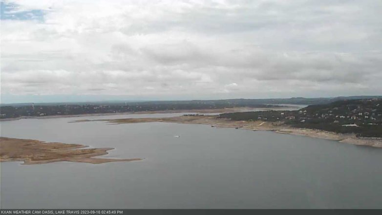 Lake Travis webcam, September 16, 2023 2:45 PM CT