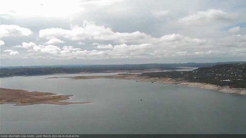 Lake Travis webcam, September 16, 2023 3:45 PM CT