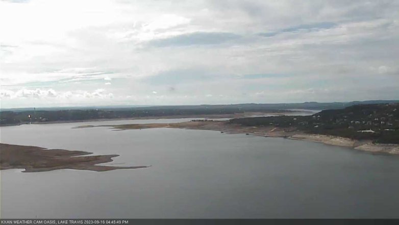 Lake Travis webcam, September 16, 2023 4:45 PM CT