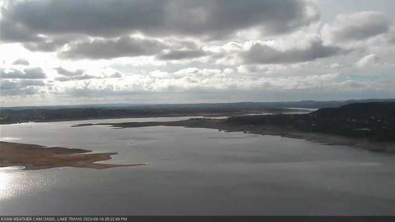 Lake Travis webcam, September 16, 2023 5:25 PM CT