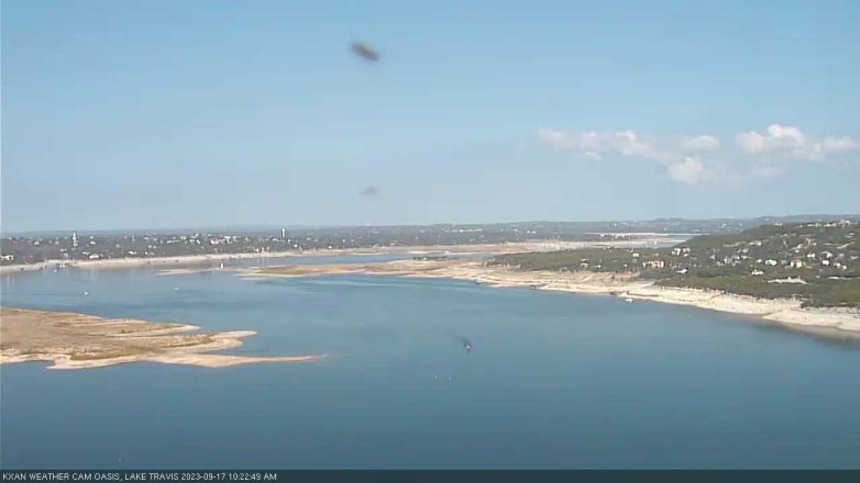 Lake Travis webcam, September 17, 2023 10:25 AM CT