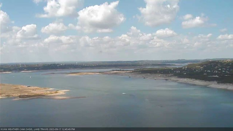 Lake Travis webcam, September 17, 2023 12:45 PM CT