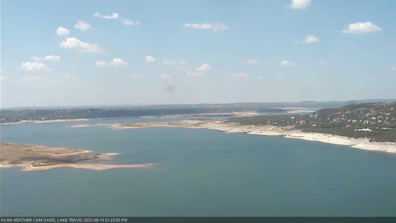 Lake Travis webcam, September 19, 2023 1:25 PM CT
