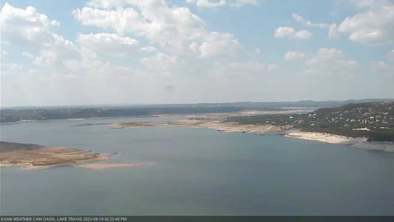 Lake Travis webcam, September 19, 2023 2:25 PM CT
