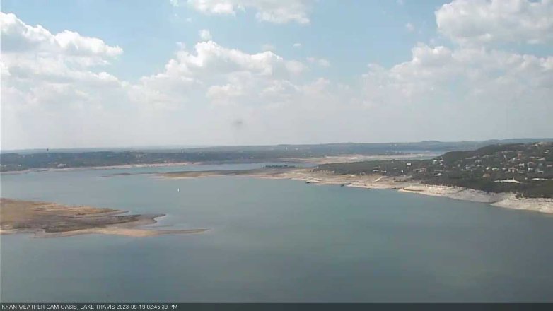 Lake Travis webcam, September 19, 2023 2:45 PM CT