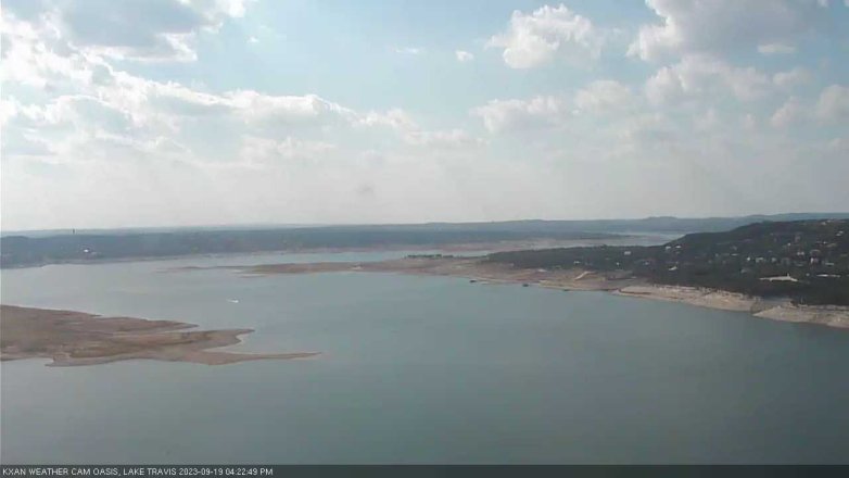Lake Travis webcam, September 19, 2023 4:25 PM CT