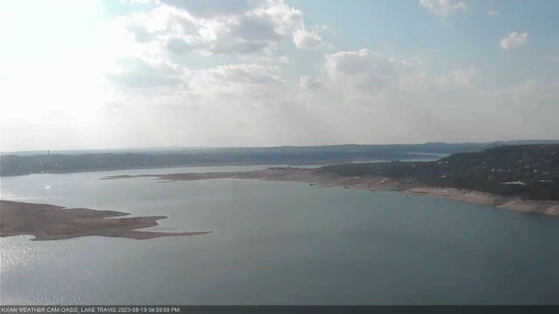 Lake Travis webcam, September 19, 2023 5:00 PM CT