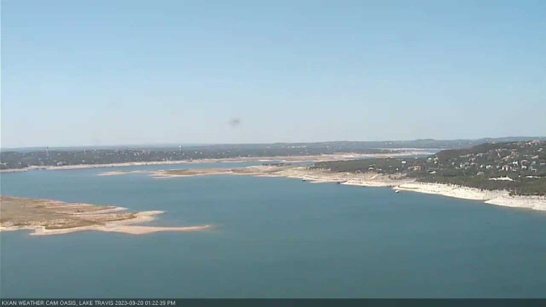 Lake Travis webcam, September 20, 2023 1:25 PM CT