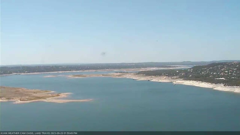 Lake Travis webcam, September 20, 2023 2:00 PM CT