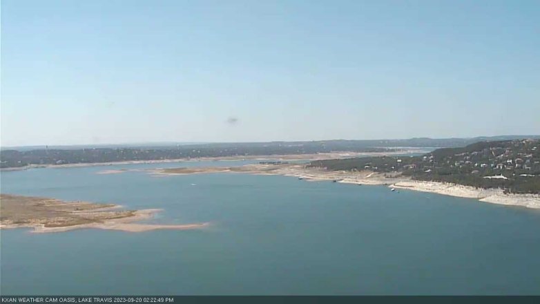 Lake Travis webcam, September 20, 2023 2:25 PM CT